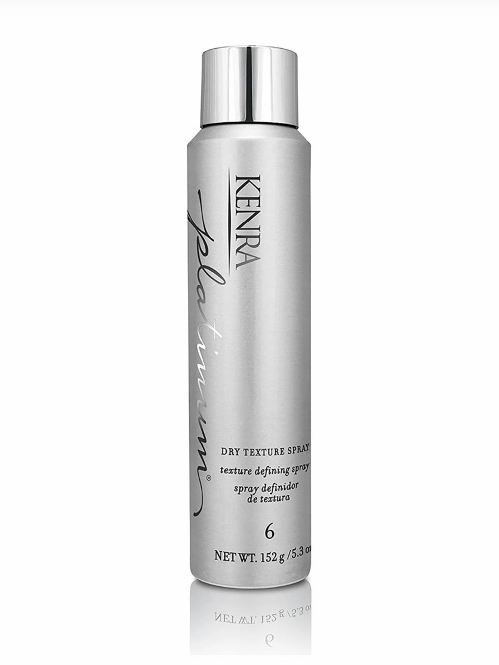 Kenra Platinum Dry Texture Spray in Silver - Lightweight Texture & Hold